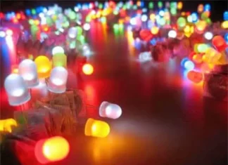 LEDs de colores