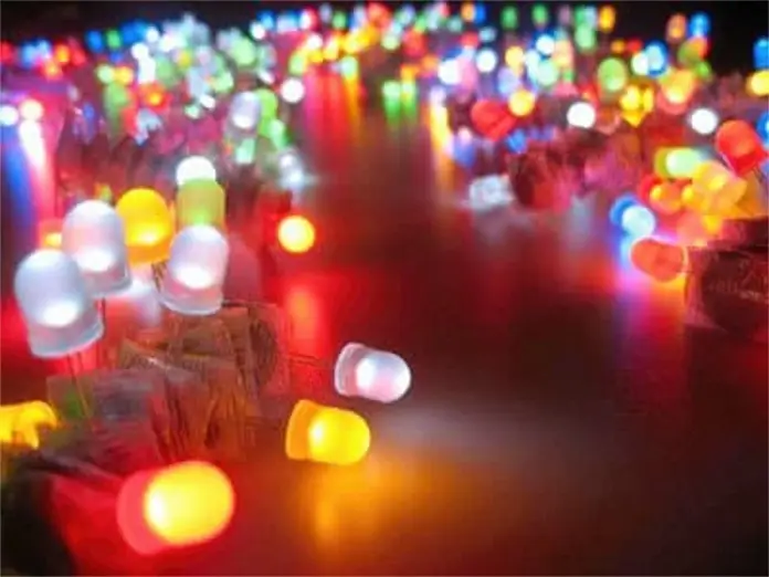 LEDs de colores