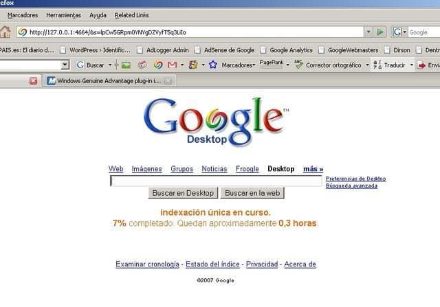 google-desktop-indexando