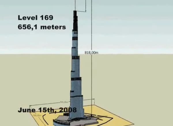 Vídeo evolución de la torre Burj Dubai video-construccion-Burj-Dubai-evolucion