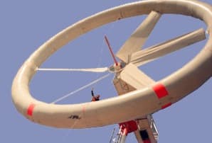 Winflex: aerogeneradores inflables Winflex turbina inflable segura y barata