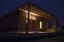 Empowerhouse-casa_pasiva-Parsons-SDecathlon2011, porche sur de noche