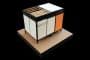 casa-prefabricada-Modulo_10x10-Mexico, maqueta