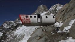 6 Estupendos diseños de refugios Refugio_Gervasutti-autosuficiente-y-ecologico