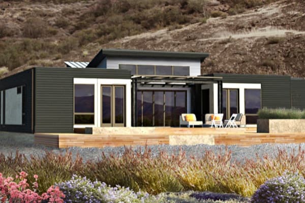Blu Homes presenta una versión de su modelo Breezehouse fachada-casa-prefabricada-Blu_Homes-Southern_California