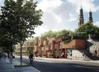 Apartamentos con azoteas ajardinadas en Estocolmo Viviendas azotea ajardinada Estocolmo acceso parque