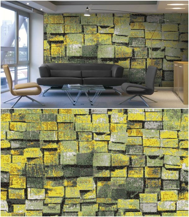 decoracion vestibulo mosaico Artaic