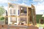 seccion caracteristicas sostenibles casas Hanham Hall