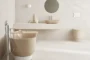 cuarto baño con aparatos ecológicos de Woodio