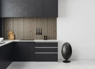 Ovetto: cubo de basura de diseño cocina con Cubo Ovetto