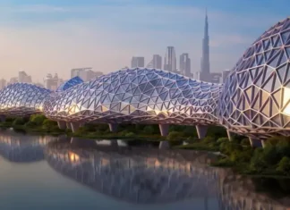 Carretera urbana que funciona con energía renovable para Dubái exterior The Loop pista urbana