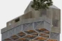 detalle base sistema Land on Water