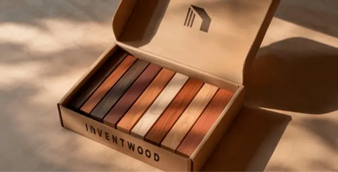 Muestra de Superwood desarrollada por InventWood